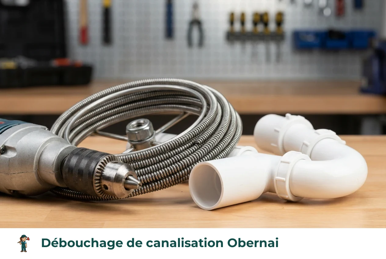Débouchage de canalisation à Obernai