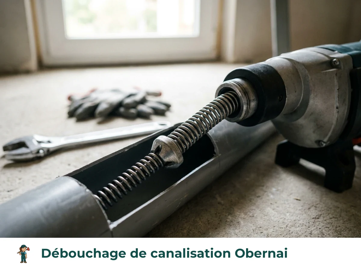 Débouchage de canalisation à Obernai