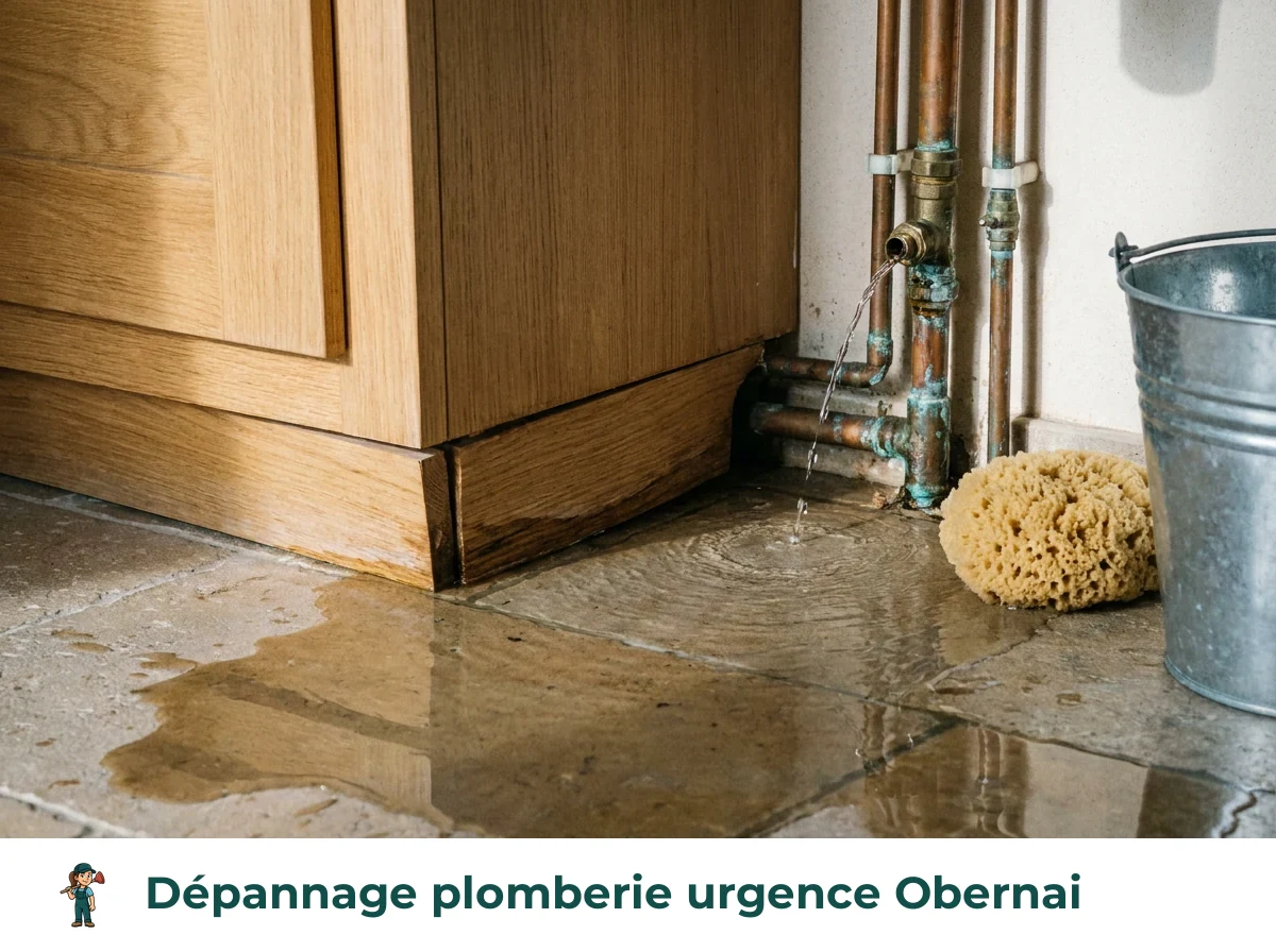 Dépannage plomberie urgence à Obernai