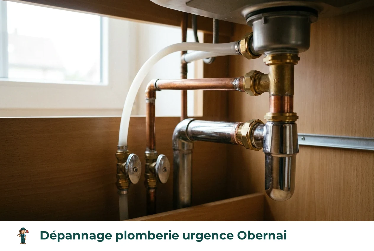 Dépannage plomberie urgence à Obernai