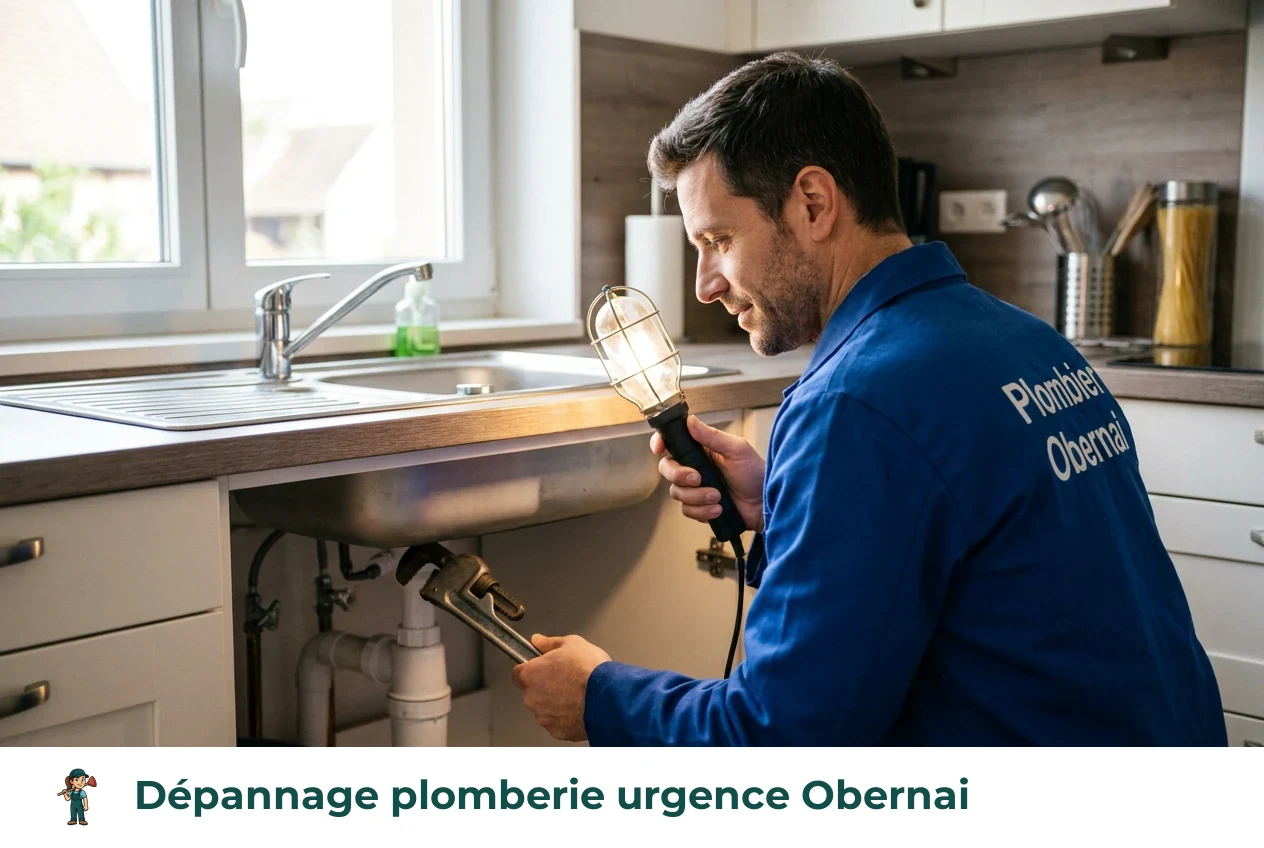 Dépannage plomberie urgence à Obernai