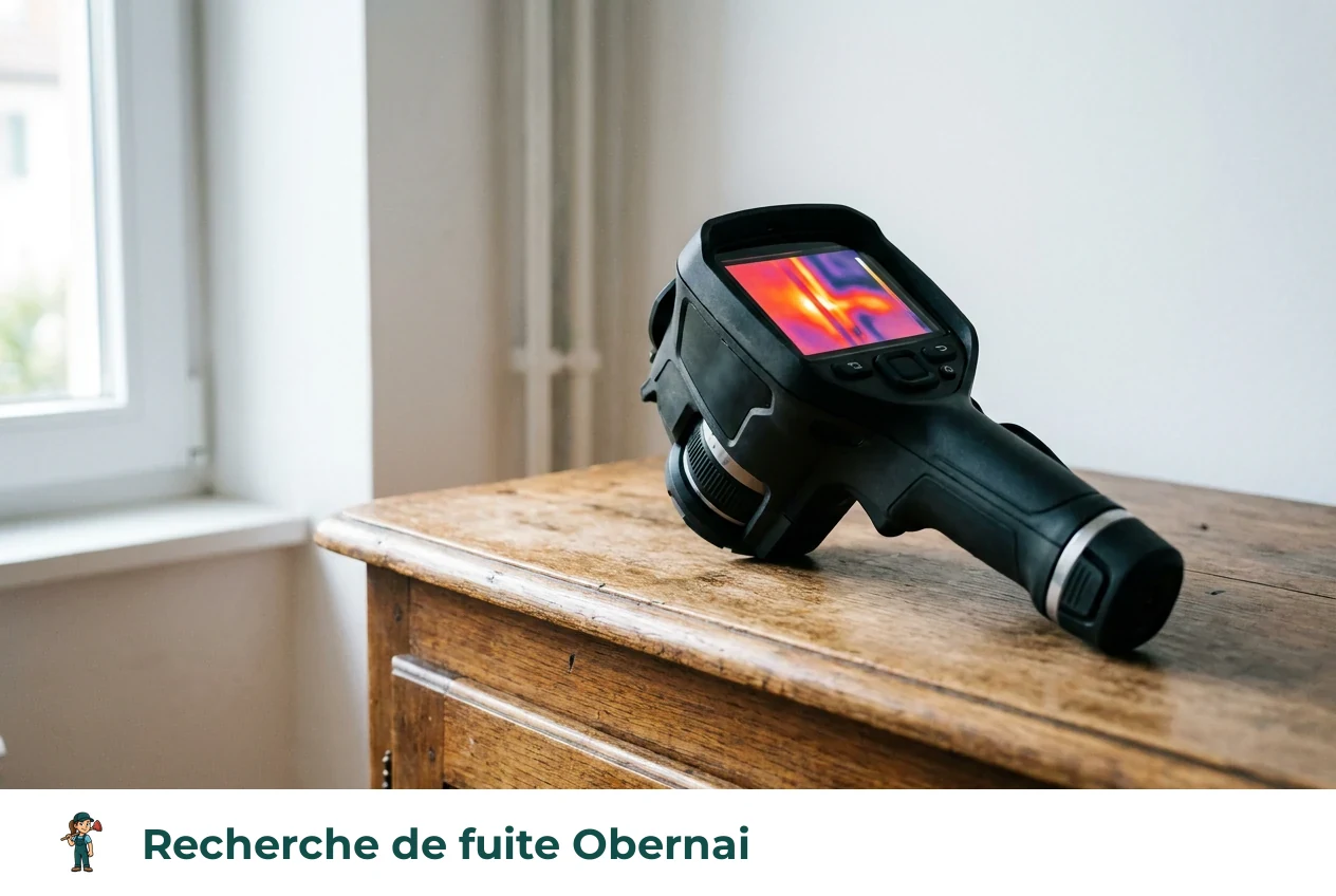 Recherche de fuite à Obernai
