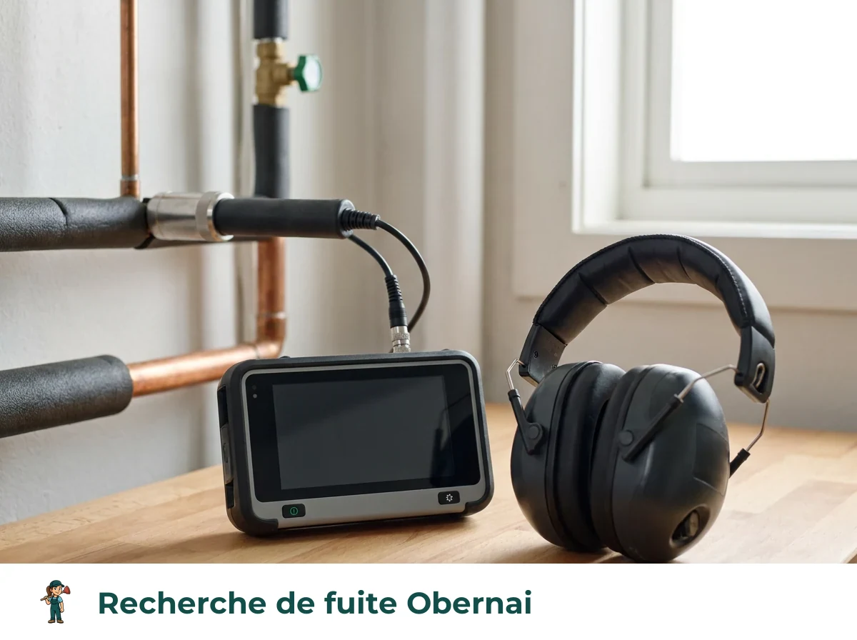 Recherche de fuite à Obernai