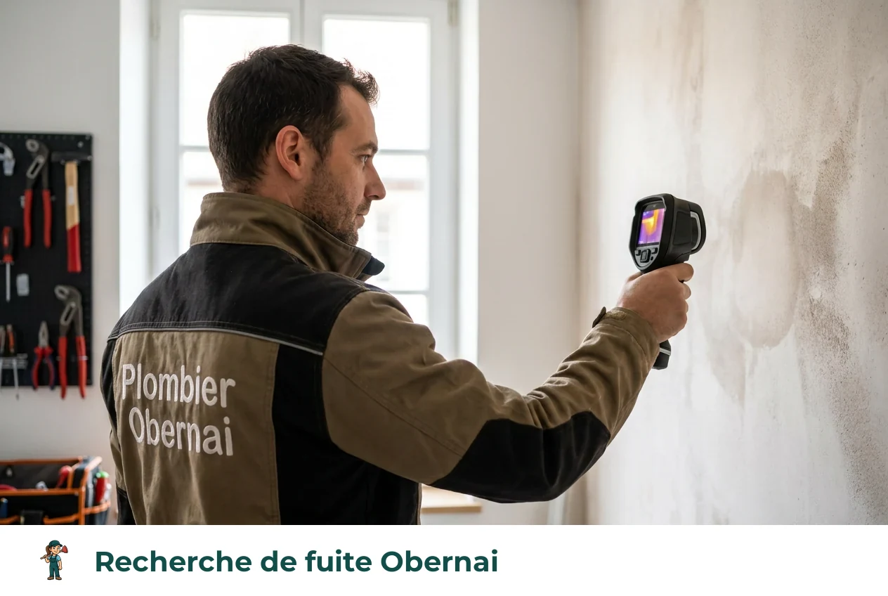 Recherche de fuite à Obernai
