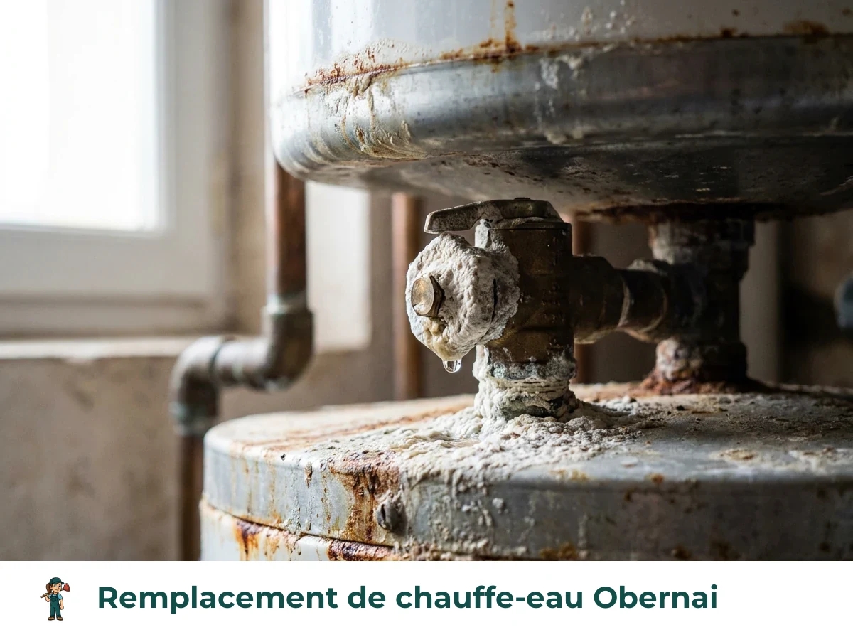 Remplacement de chauffe-eau à Obernai