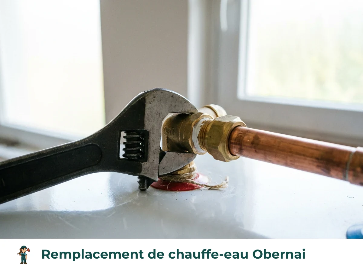 Remplacement de chauffe-eau à Obernai