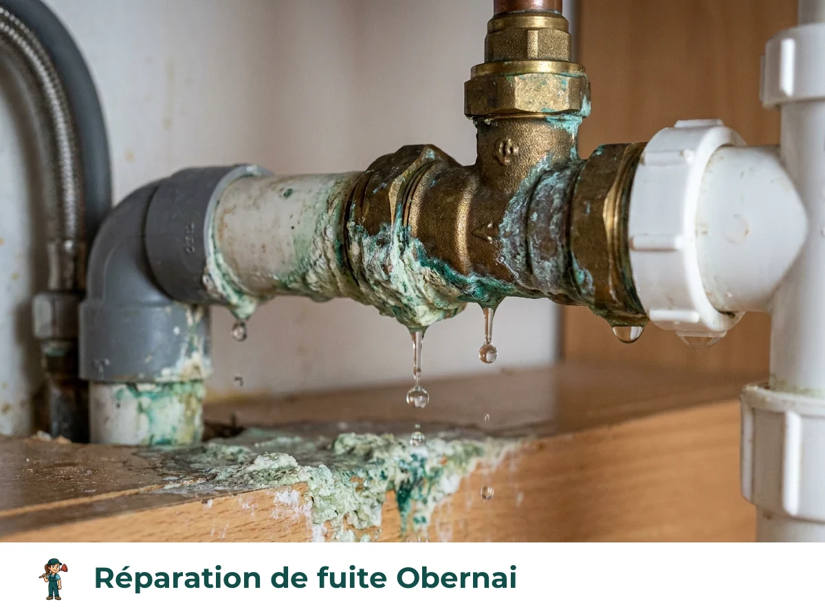 Réparation de fuite à Obernai