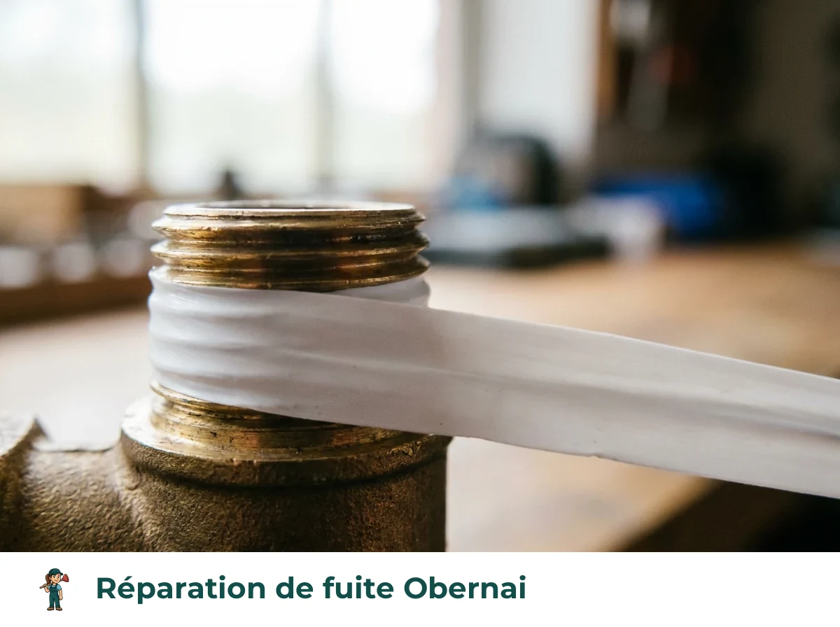 Réparation de fuite à Obernai
