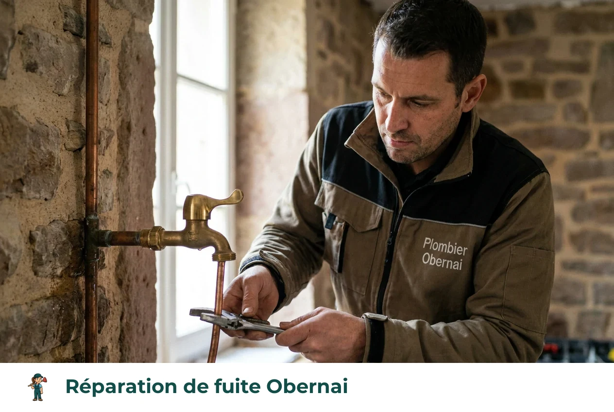 Réparation de fuite à Obernai
